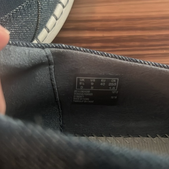 Denim Clark’s Cloudsteppers size 9 - Picture 6 of 7
